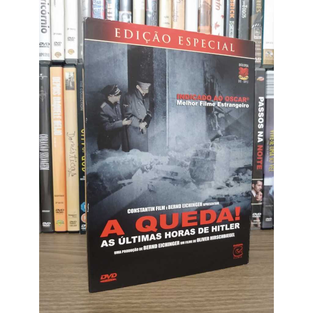 DVD Duplo A Queda - Os Últimos Dias de Hitler Original em perfeito estado nunca assistido Europa Filmes Bruno Ganz