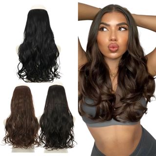Cabelo Tic tac Idêntico ao Cabelo Humano Aplique 70cm em Oferta na Shopee