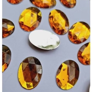 Chaton Oval Colagem Dourado Ouro 25x18mm em Oferta na Shopee