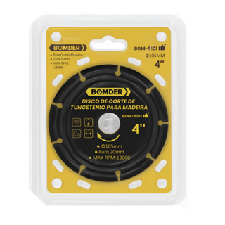 Top Center Online Disco de corte para madeira em tungstênio 105 x 20 mm - Bomvink em Oferta na Shopee