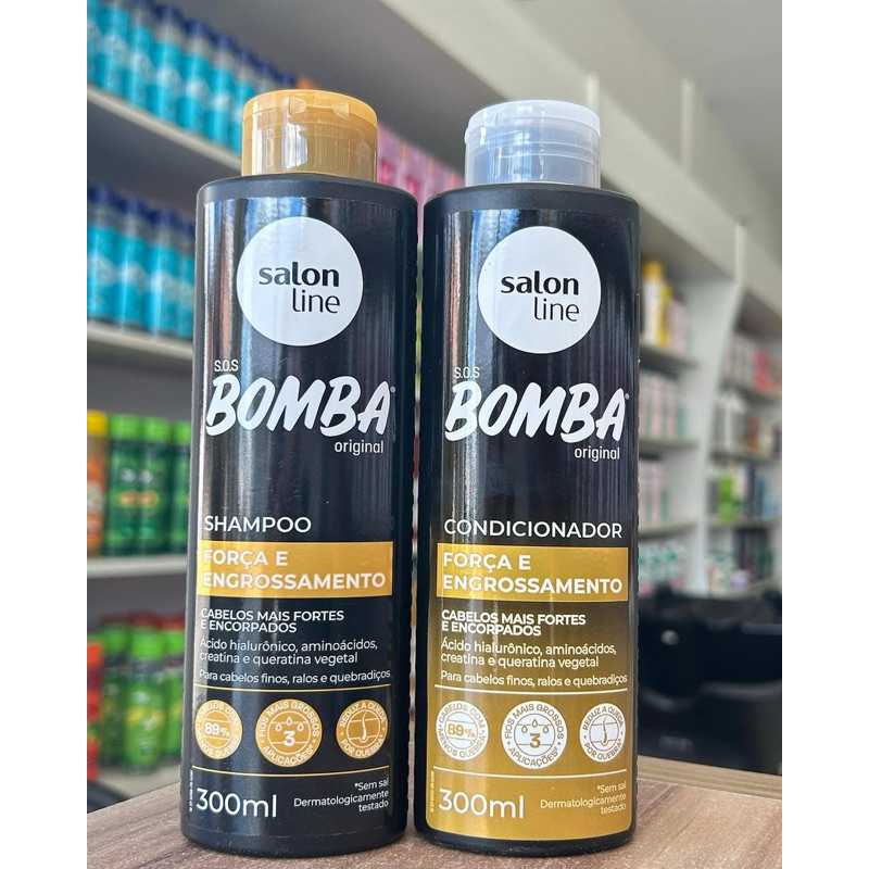 Salon Line SOS Bomba Força e Engrossamento: Condicionador 200ml