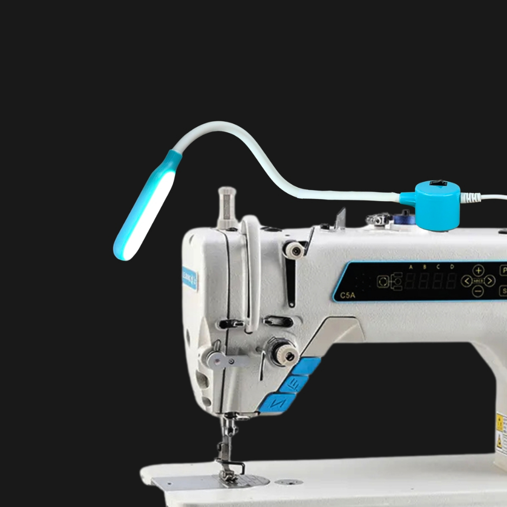 Luminária LED para Máquina de Costura Com Imã Forte Iluminação Precisa e Ajustável - SHEFA