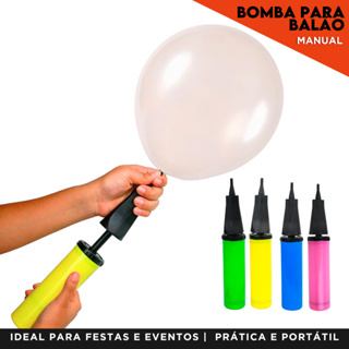 Bomba Manual Para Encher Balões Fácil de Usar e Econômica - SHEFA em Oferta na Shopee