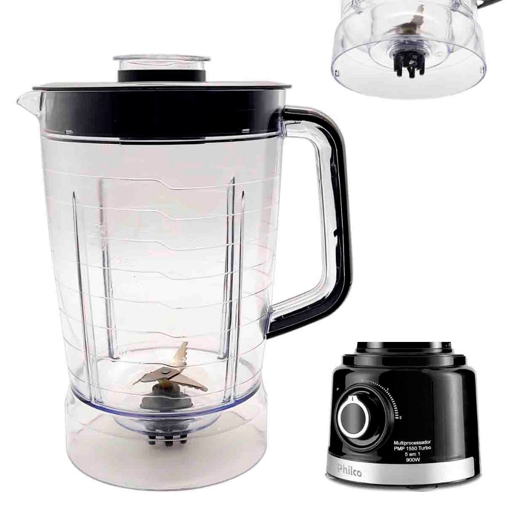 Copo Para Liquidificador Philco PMP1500 Turbo E PMP1550 Turbo 900W (M2078)
