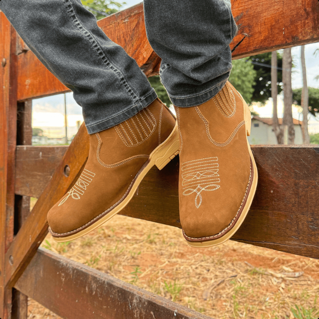 Botina Bege em Oferta Shopee 2025