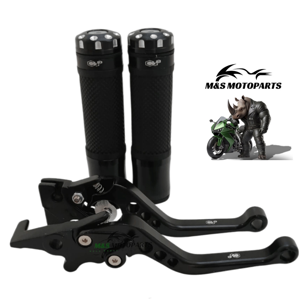 KIT MANETE E MANOPLA ESPORTIVO PARA CB300R CBX 250 TWISTER / CBX200 STRADA