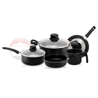 Conjunto De Panelas Teflon Preto 5 Peças