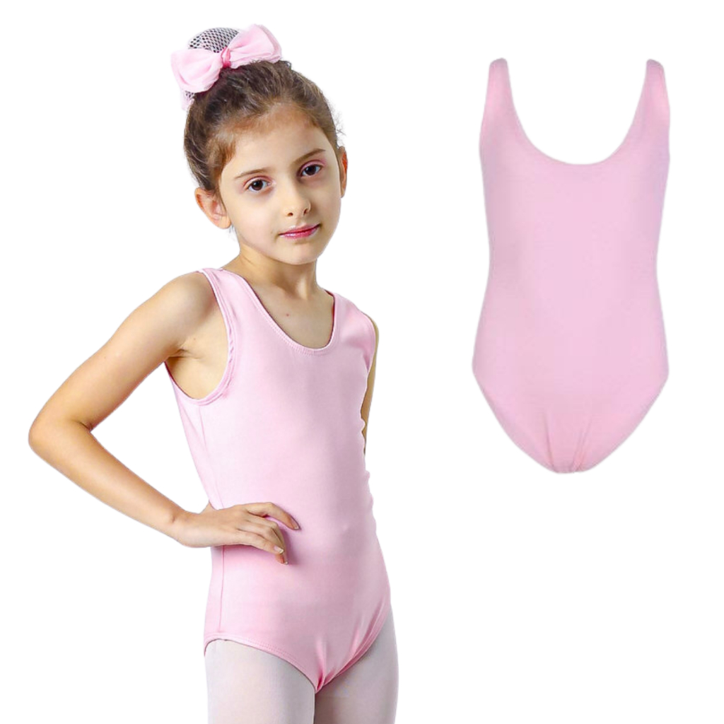 Collant Regata Ballet infantil/ Body Uniforme Balé Dança  rosa, preto, branco, azul claro e lilás em Oferta na Shopee