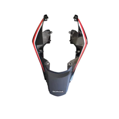 Kit Rabeta Titan 160 S Carenagem Traseira Titan 160 Preta Rabeta da Titan 160S Preta adesivada