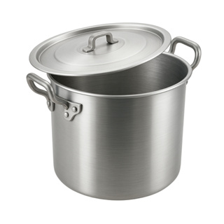 Caldeirão Aluminio Polido Profissional 34Cm 27L Nacional em Oferta na Shopee