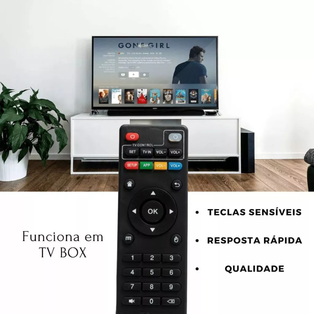Controle Remoto para TV Compatível, Prático e de Alta Qualidade B.0x Kit com 3 Controles — imagem 2 de 2