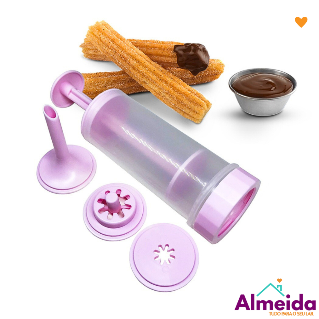 Máquina de Fazer Churros Fácil Caseiro Manual