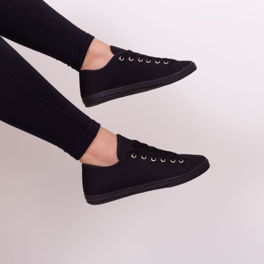 tênis casual feminino sapatênis sola baixo dia a dia leve e confortável