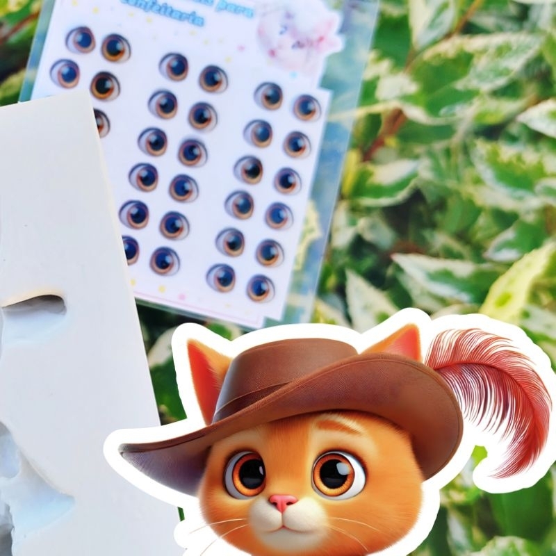 Olhos comestíveis Gato em Oferta na Shopee