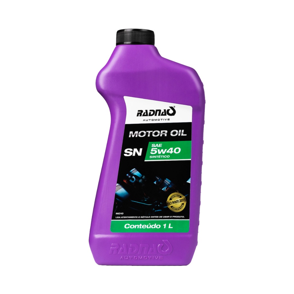 Óleo Motor Radnaq Sae 5w40 Api Sn Sintético 1 Litro em Oferta na Shopee