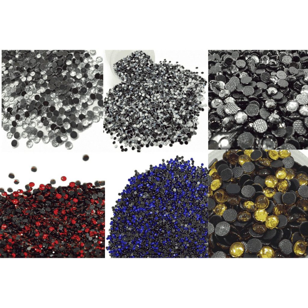 Strass Hotfix Termocolante 4mm Vidro em Oferta na Shopee