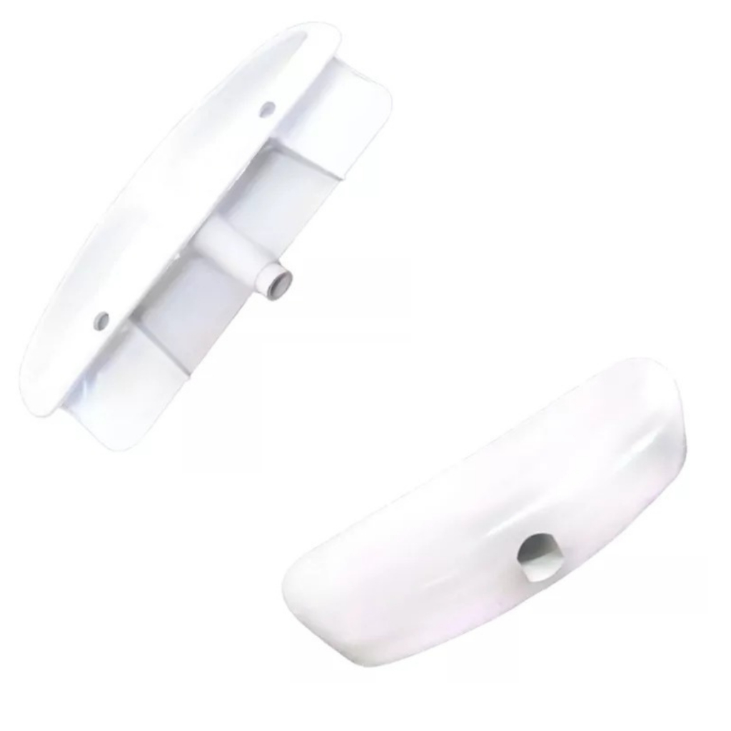 Kit 2 Puxadores Freezer Horizontal Da170 Da420 Da550
