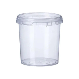 P220 - Pote Plástico Premium Redondo Com Lacre 220ml - 100 unidades para Bolo no pote, Temperos, Sobremesas. em Oferta na Shopee