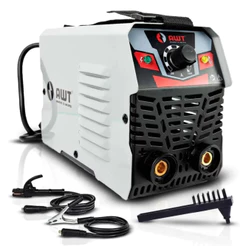 Maquina Inversora Solda Portátil Garra/Porta Eletrodo/ Martelo Com Escova Mma100 220V