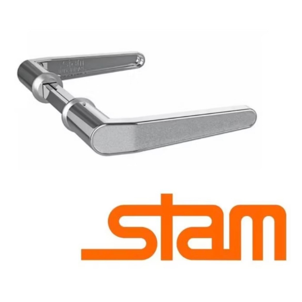 Maçaneta Stam Modelo 03 Cromada