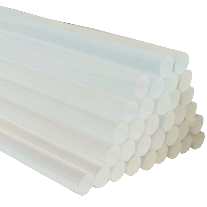 Cola Quente em Bastão Refil Transparente - Cristalino - Alta Aderência Pacote c/ 1 KL