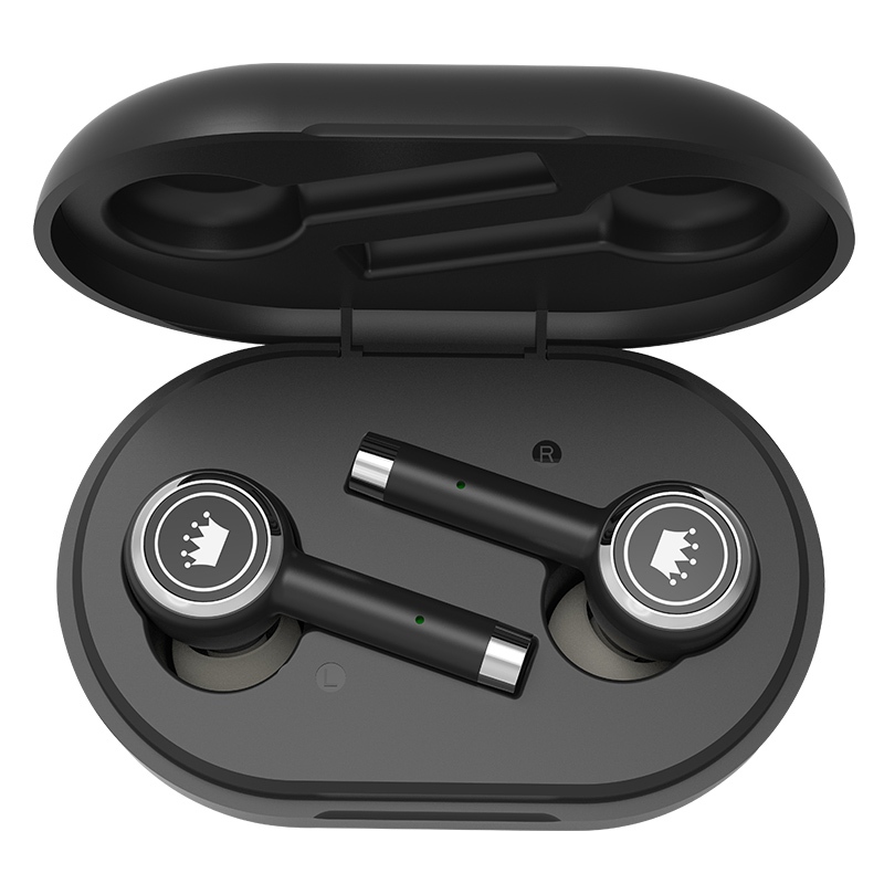 Fone de Ouvido Bluetooth Kimaster TWS100 com 23h de Bateria e Estojo Compacto em Oferta na Shopee