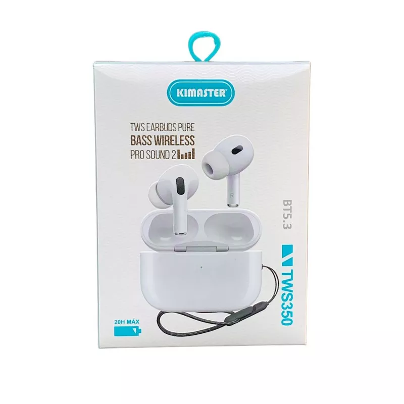 Fone de Ouvido Bluetooth Kimaster TWS300 TWS350 com Touch — foto 5