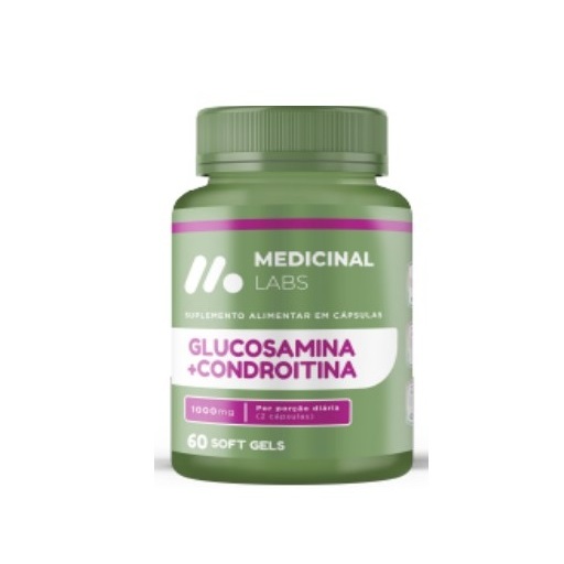 Glucosamina Condroitina Collagen Tipo 2 60caps Com Vitaminas
