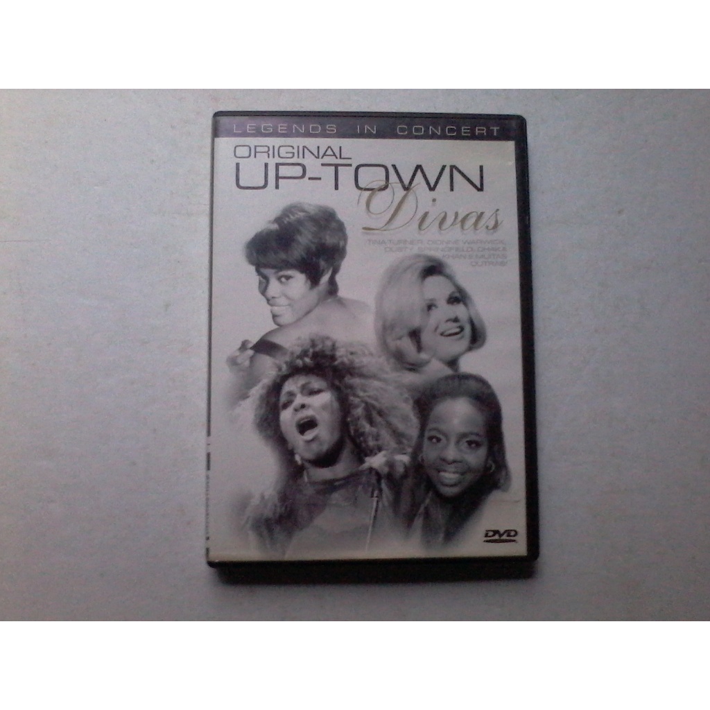 dvd Legends in Concert - Original Up Town Divas - Tina Turner Dionne Warwick Dusty Spriengfield Chaka Khan e mais!