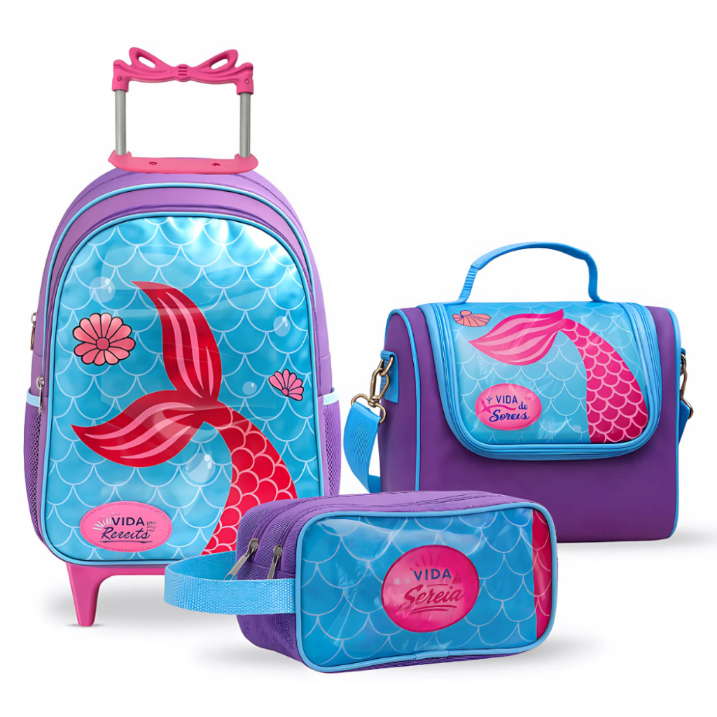 Mochila Feminina Sereia: Onde Comprar | BuscaProdutos