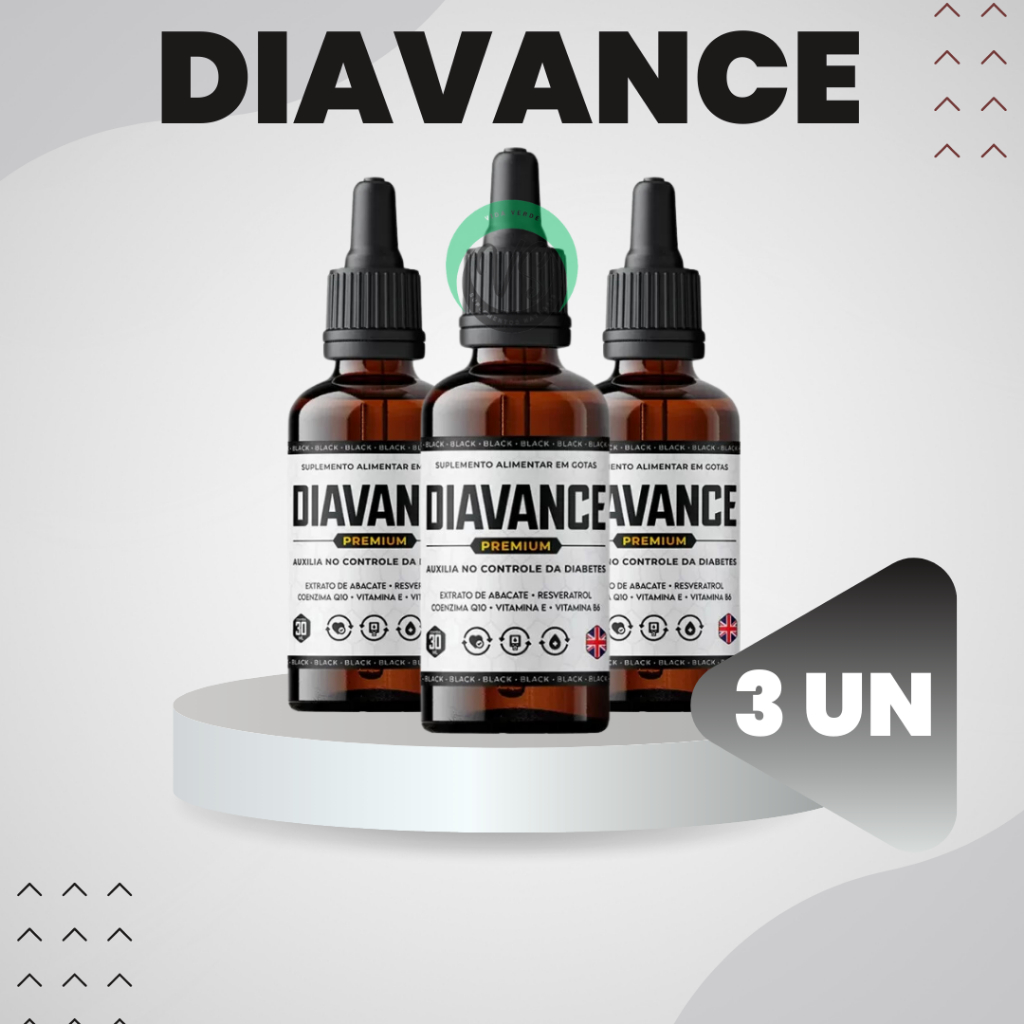Super Promoção 3x Diavance Original 30ML em Oferta na Shopee