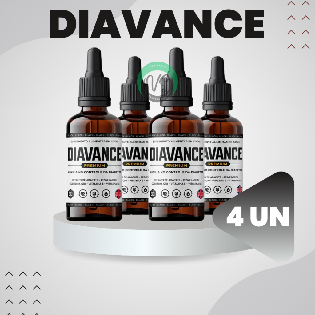 Super Promoção 4x Diavance Original 30ML