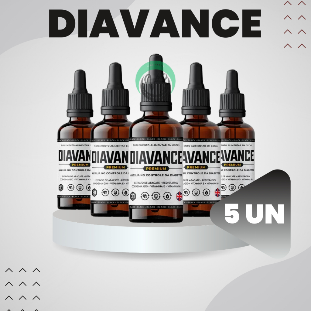 Super Promoção 5x Diavance Original 30ML em Oferta na Shopee