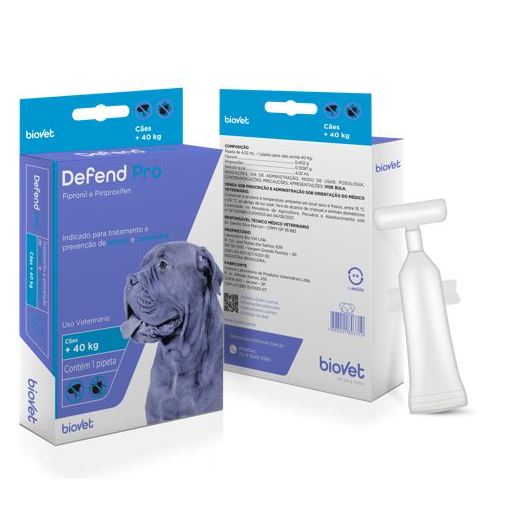 Defend Pro, Antipulgas, Anti carrapatos, Antiparasitário cães e gatos, Ectoparasiticida em Oferta na Shopee