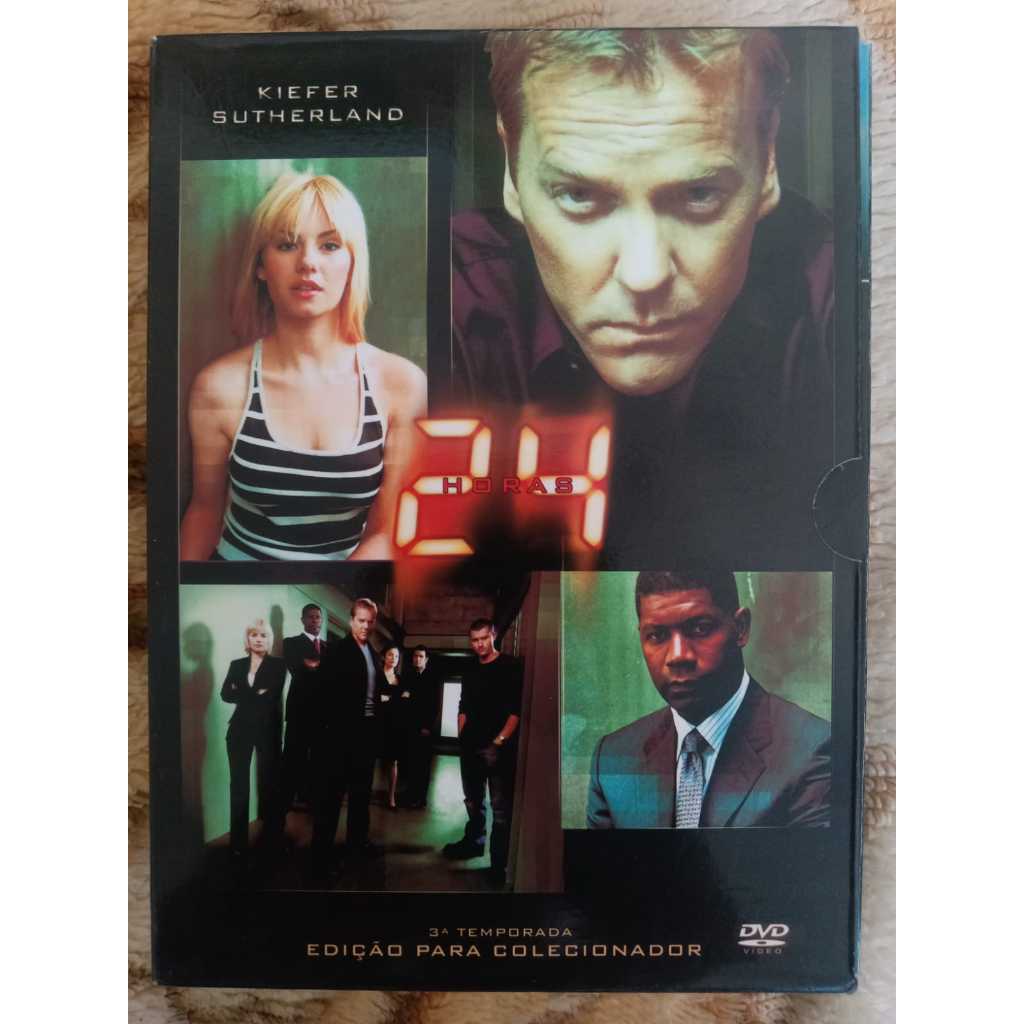 Box - 24 Horas Terceira Temporada - (Somente A Capa Protetora É Da Terceira Temporada)