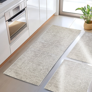 Kit Jogo de Tapete Passadeira Para cozinha Antiderrapante 3 Pçs 1 Passadeira e 2 Tapetes em Oferta na Shopee