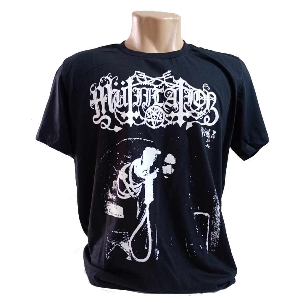 Camiseta Mutiilation 002 black metal