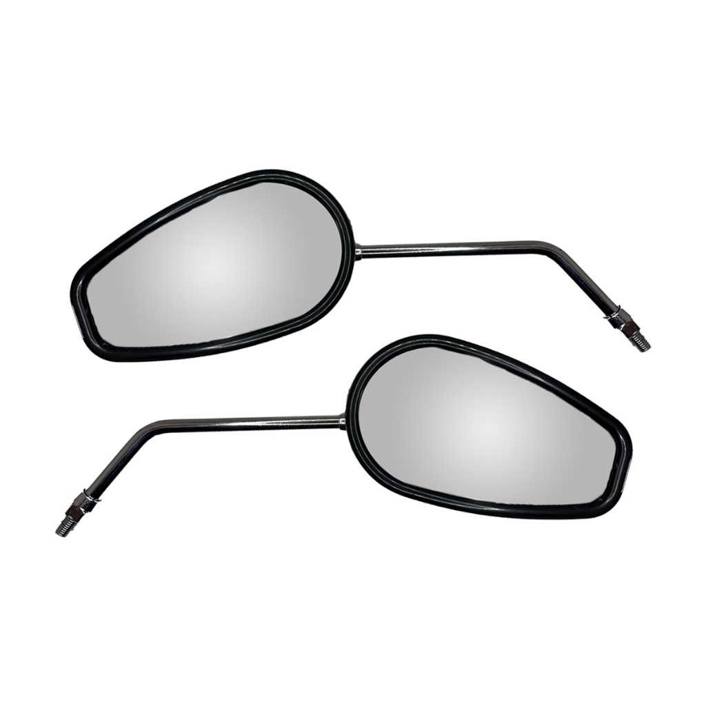 Detalhes do Retrovisor Moto Meteor 350 Custom Gvs Cromado Convexa Par