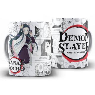Caneca Anime Manga - Demon Slayer Kimetsu no Yaiba - Kanae Kocho em Oferta na Shopee