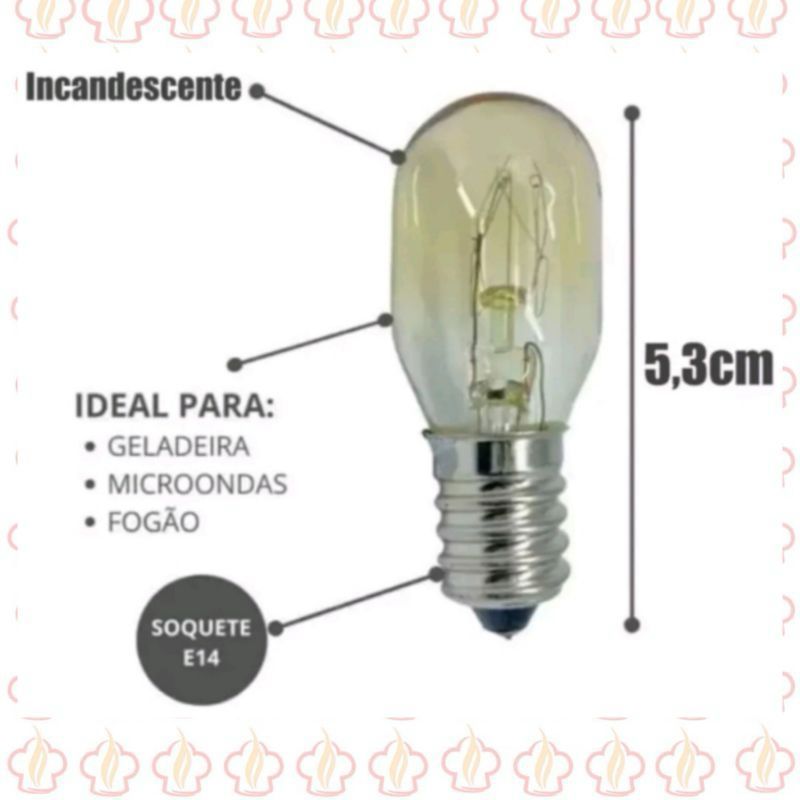 Lâmpada Geladeira/ Micro-ondas