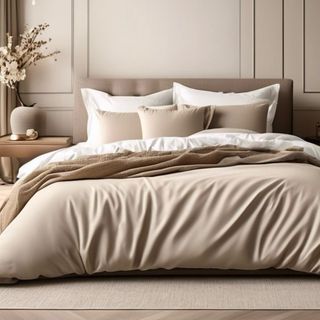 Capa DUVET Edredom KING Zíper 400 Fios TOQUE DE ALGODÃO / LENÇOL DUPLO em Oferta na Shopee