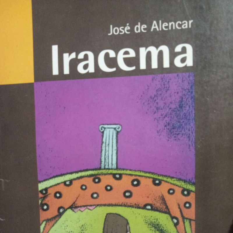 livro Iracema - biblioteca folha