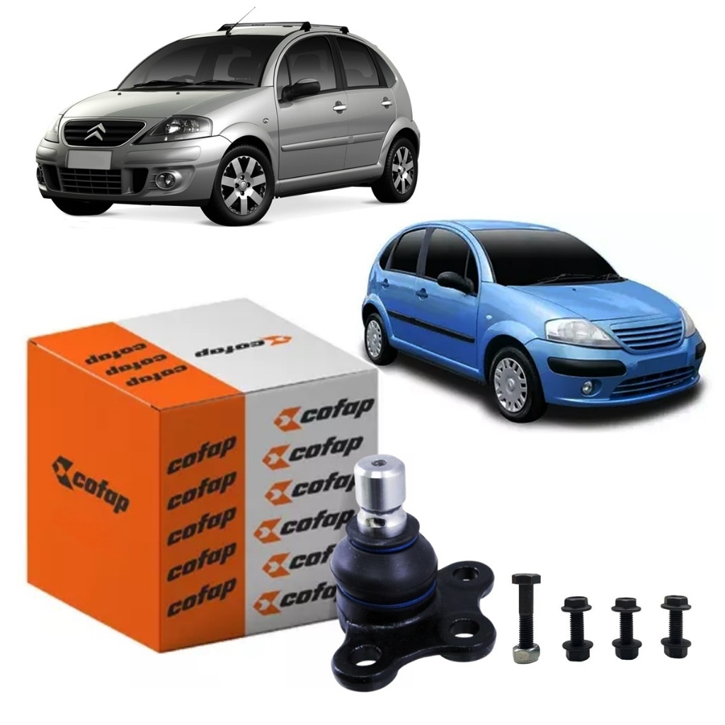 Pivo De Suspensão Citroën C3 2002 2003 2004 2005 2006 2007 2008 2009 2010 2011 2012 Original COFAP em Oferta na Shopee
