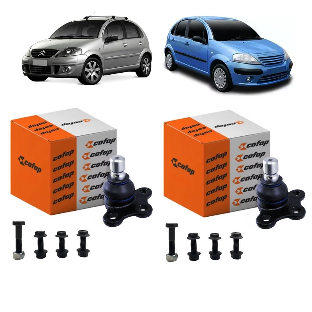 Par Pivo Bandeja Balança Citroen C3 2002 Até 2012 Cofap original com nota fiscal e garantia