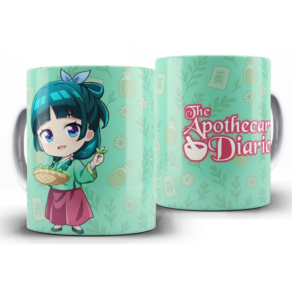Caneca Anime - Diario de Uma Apotecaria Chibi - Maomao em Oferta na Shopee