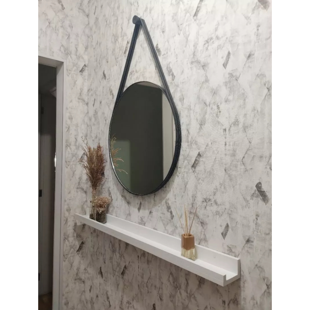 Prateleira Calha Grande para Cozinha com 90cm - Porta Temperos, Esmaltes, Quadros e etc...