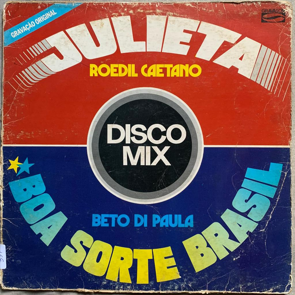 Disco de Vinil LP - Disco Mix - Roedil Caetano / Beto Di Paula - 1986