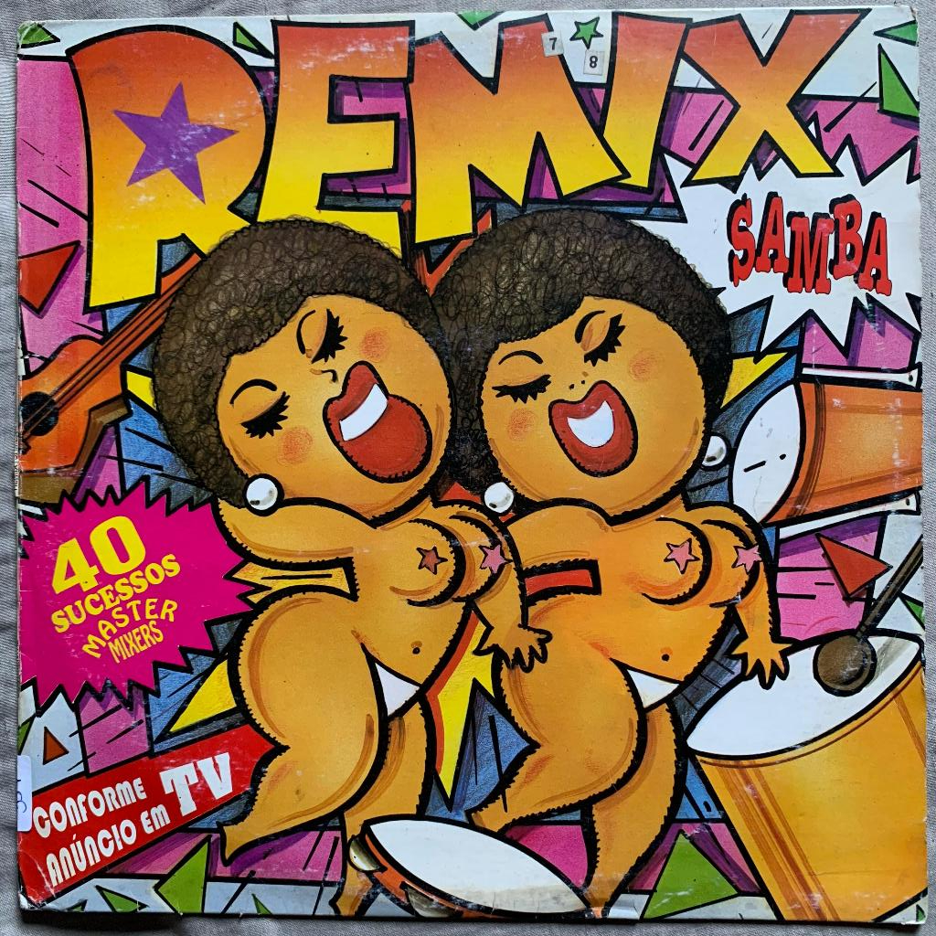 Disco de Vinil LP - Remix Samba - 1993