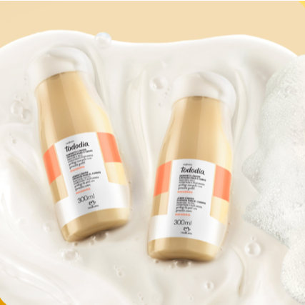 kit Sabonete Líquido Cremoso para o Corpo Tododia Macadâmia 300 ml (2 unidades) Natura