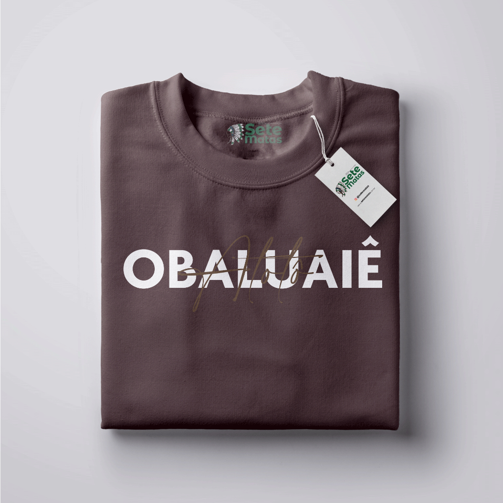 Camiseta Orixá  Obaluaiê Atotô - Umbanda / Candomblé